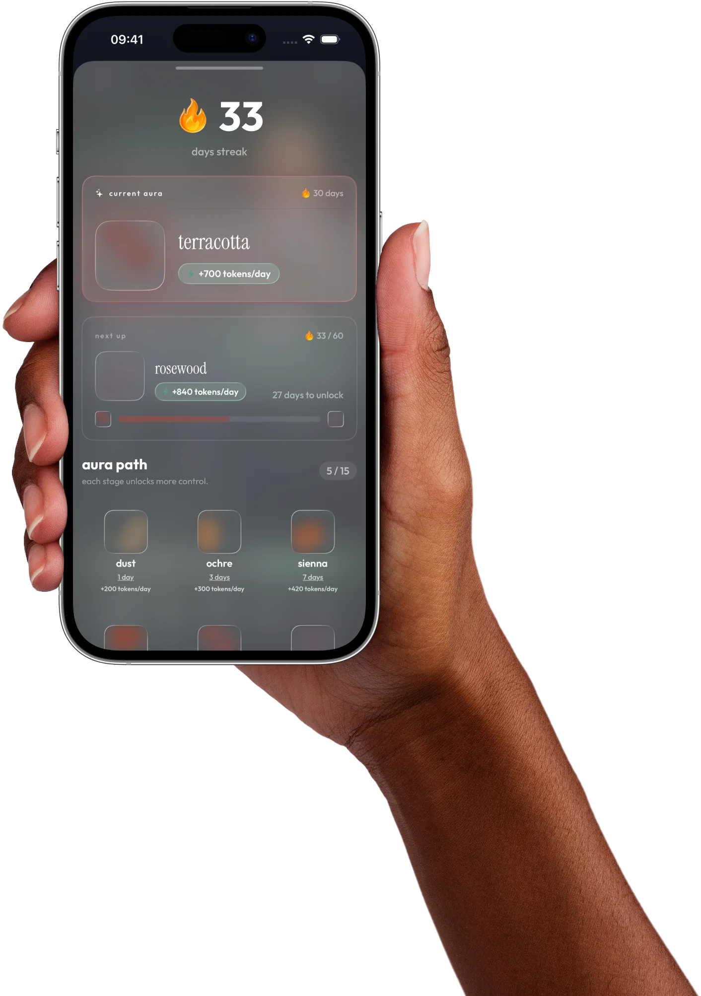 Pauza Aura on iPhone